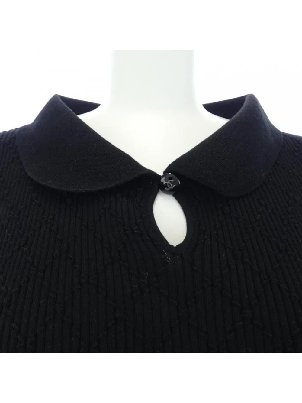 Chanel Knit Sweater Black